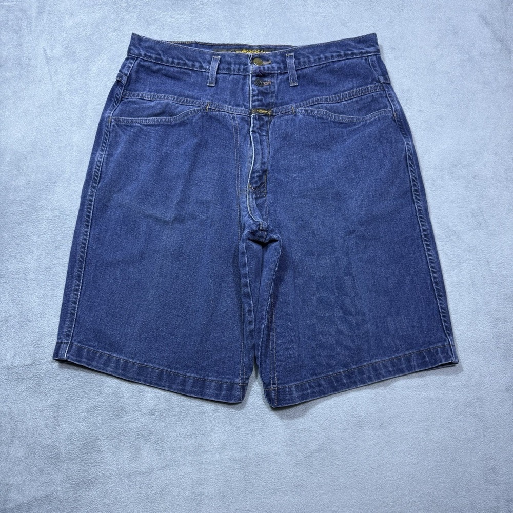 VINTAGE Martha Francois Girbaud Denim Shorts Mens 34 Baggy Made In USA 90s Retro